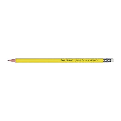 ISAAC - Crayon à papier avec gomme 