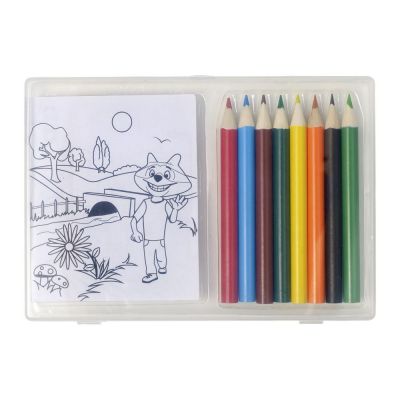 ADITA - Set à dessin de 8 crayons 