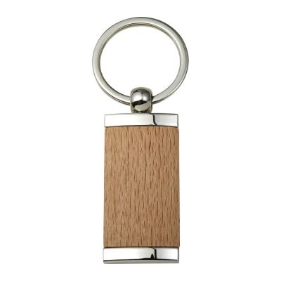 JENNIE - Porte-clés en bois et métal 