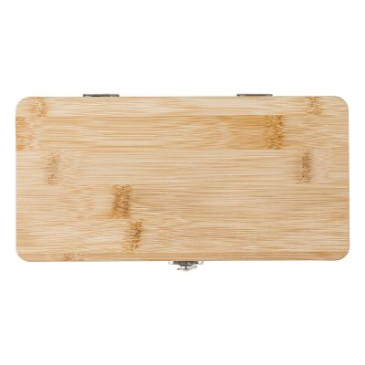 ELMAR - Boîte à outils de 27 pièces en bambou 