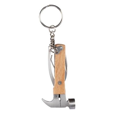 HEINRICH - Outil multifonction en bambou avec porte-clés 