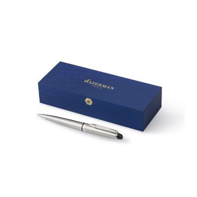 MIAMI - Stylo bille Waterman Expert en acier inoxydable