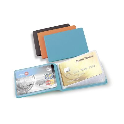 MODERN CARD - porte-cartes horizontal avec 6 enveloppes