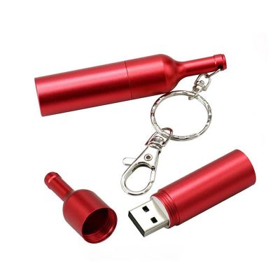 WINE METAL - Clé USB bouteille