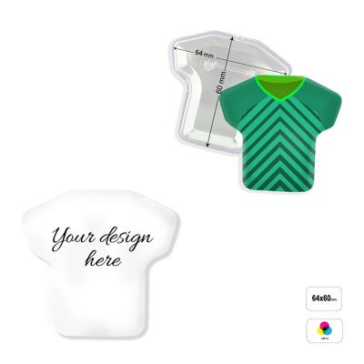 PIN T-SHIRT 60 - broche en forme de T-shirt