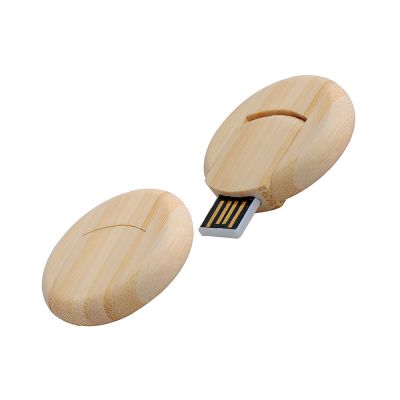 ROUND USB - Clé USB en bois