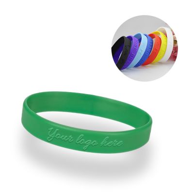 WRIST EMBOSSED - bracelets en Silicone