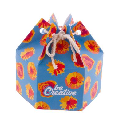 CREABOX HEXACORD M - Boîte cadeau hexagonale