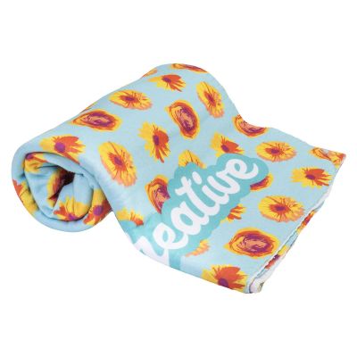 CREAFLEECE - couverture polaire personnalisable en RPET