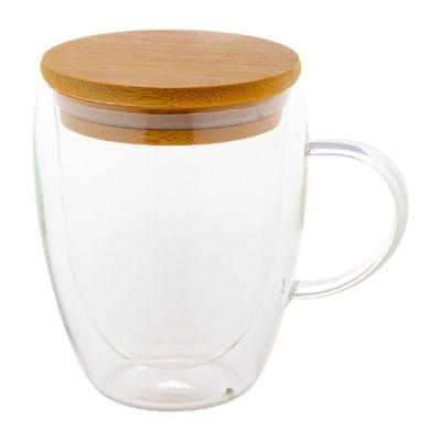 GROBINA - mug thermos en verre