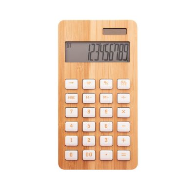 BOOCALC - calculatrice en bambou