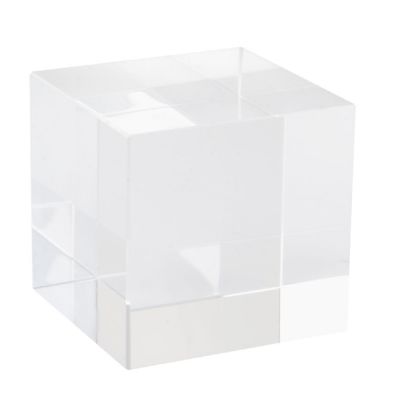 TAMPA - cube en verre
