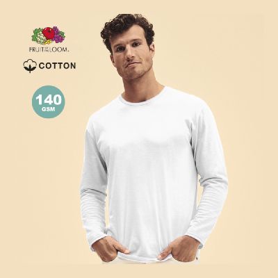 ICONIC LONG SLEEVE T - T-Shirt Adulte Blanc