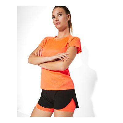 CAGLIARI - Short sportif pour femme avec maille interieur contrastée