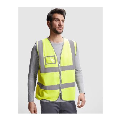 VISALIA - Gilet haute visibilité avec fermeture éclair