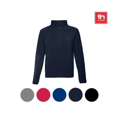 THC VIENNA - Pull polaire col zippé unisexe