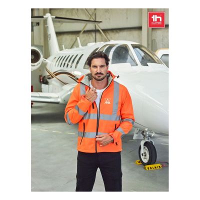 THC ZAGREB WORK - Veste softshell haute visibilité (unisexe)