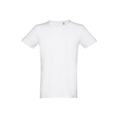 THC SAN MARINO WH - T-shirt homme à manches courtes en coton peigné. Couleur blanche