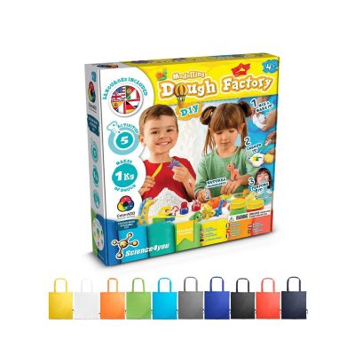 Modeling Dough Factory Kit II - Jeu éducatif livré avec un sac cadeau pliable en 190T