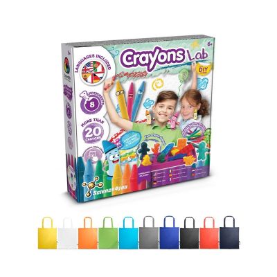 Crayon Factory Kit II - Jeu éducatif livré avec un sac cadeau pliable en 190T