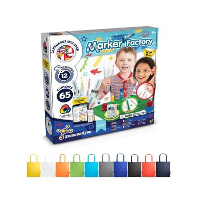 DIY Pen Factory Kit II - Kit éducatif livré avec un sac cadeau pliable en 190T