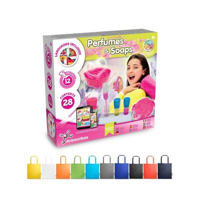 Perfume & Soap Factory Kit V - Jeu éducatif livré avec un sac cadeau pliable en 190T