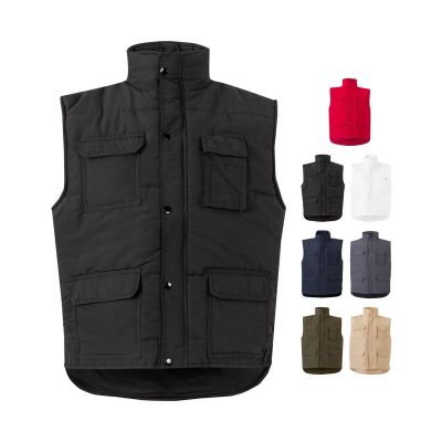 VL MEFITIS - Gilet rembourré multipoches (220g/m²), en polyester (100%)