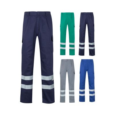 VL ASCLEPIUS - Pantalon sergé, multipoches (200g/m²), en coton (35%) et polyester (65%)