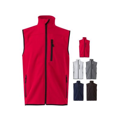 VL VARUNA - Gilet soft shell (280g/m²), avec doublure polaire, en polyester (94%) et élasthanne (6%)