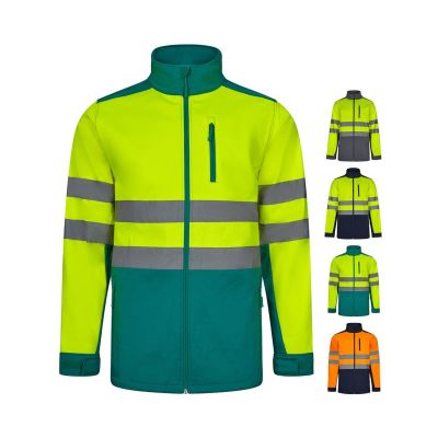 VL HESTIA - Veste soft shell bicolore (280g/m²), en polyester (96%) et élasthanne (4%)