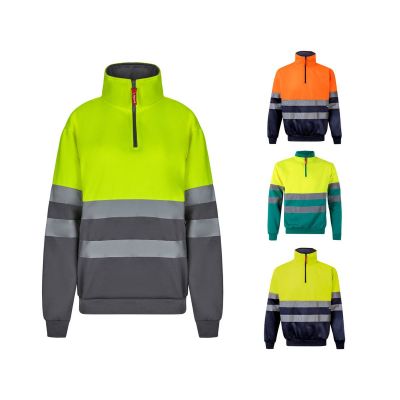 VL THOR LARGE - Sweatshirt bicolore (300g/m²) en polyester éponge (100%)