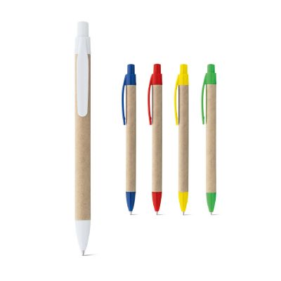 REMI - Stylo à bille fabriqué à partir de papier 100 % recyclé, avec clip