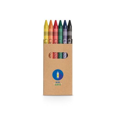 EAGLE - Boîte avec 6 crayons de cire