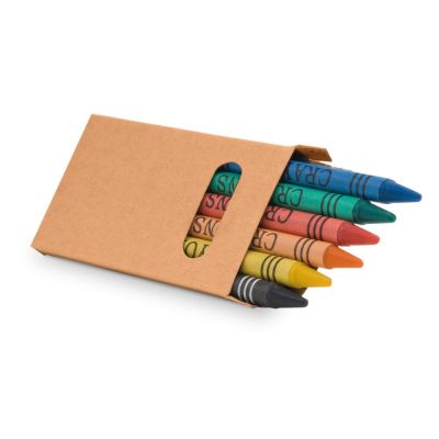 EAGLE - Boîte avec 6 crayons de cire