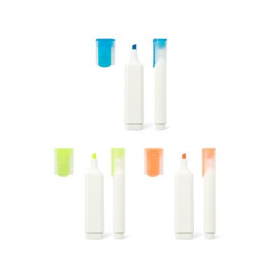 FLETCHER - Surligneur en PP avec finition brillante