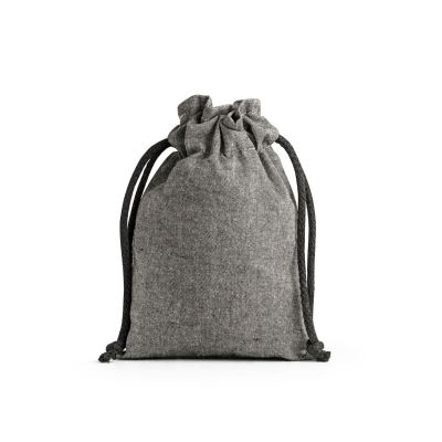 GIBRALTAR - Sac cadeau en coton recyclé (70%) et polyester (30% rPET) (140 g/m²)