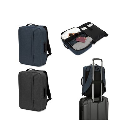 NIAMEY - Sac à dos pour ordinateur portable 15.6 en polyester recyclé 300D haute densité