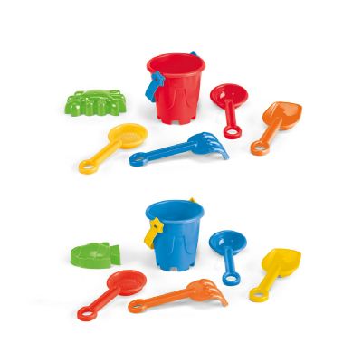 VALLARTA - Seau de plage en PP avec 5 accessoires