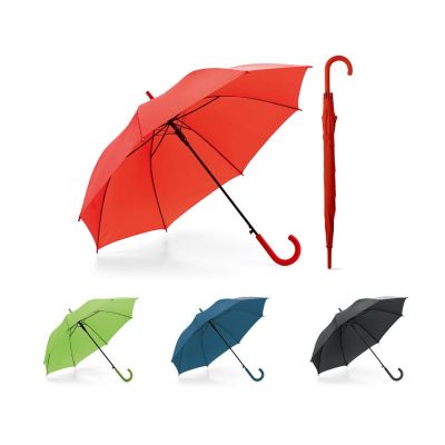 MICHAEL - Parapluie en polyester 190T avec poignée caoutchoutée