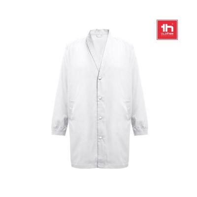 THC MINSK WH - Blouse de travail en coton et polyester. Couleur blanche