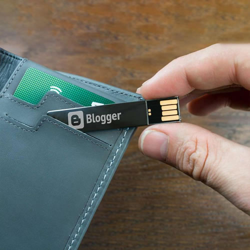 clé USB publicitaire carte de crédit