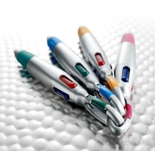 stylos 4 couleurs personnalisés