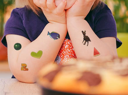 tatouage ephemere personnalise