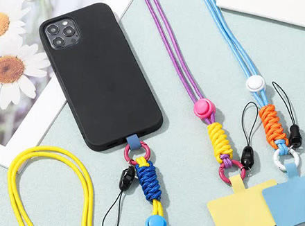 tour de cou porte telephone personnalise