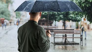 Parapluie publicitaire pliable