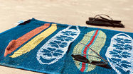 Serviette de plage personnalisée