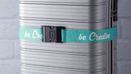 Sangle bagage publicitaire