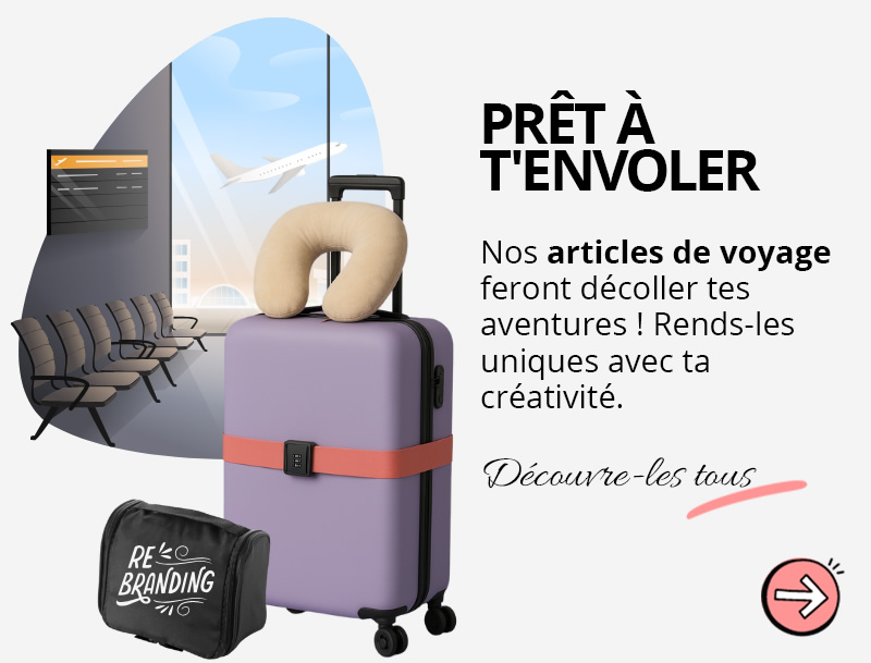 Accessoires de voyage personnalisés