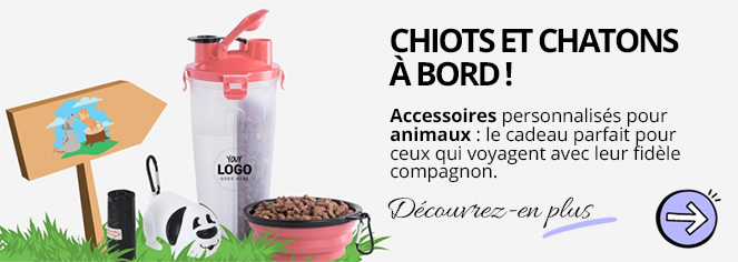 Objets animaux personnalisés