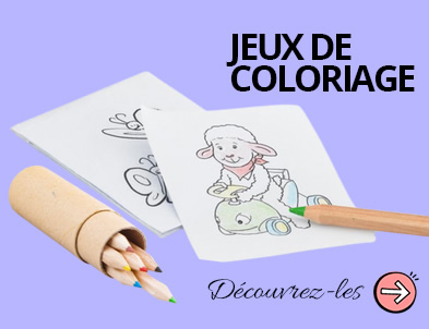 Jeux de coloriage publicitaires